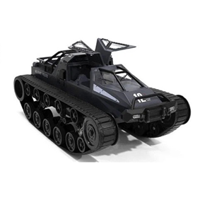 اسباب بازی ماشین کنترلی شارژی تانک پلیس آفرود طوسی Remote Control Off-Road Police Tank مقیاس 1:12_اسباب بازی ماشین کنترلی